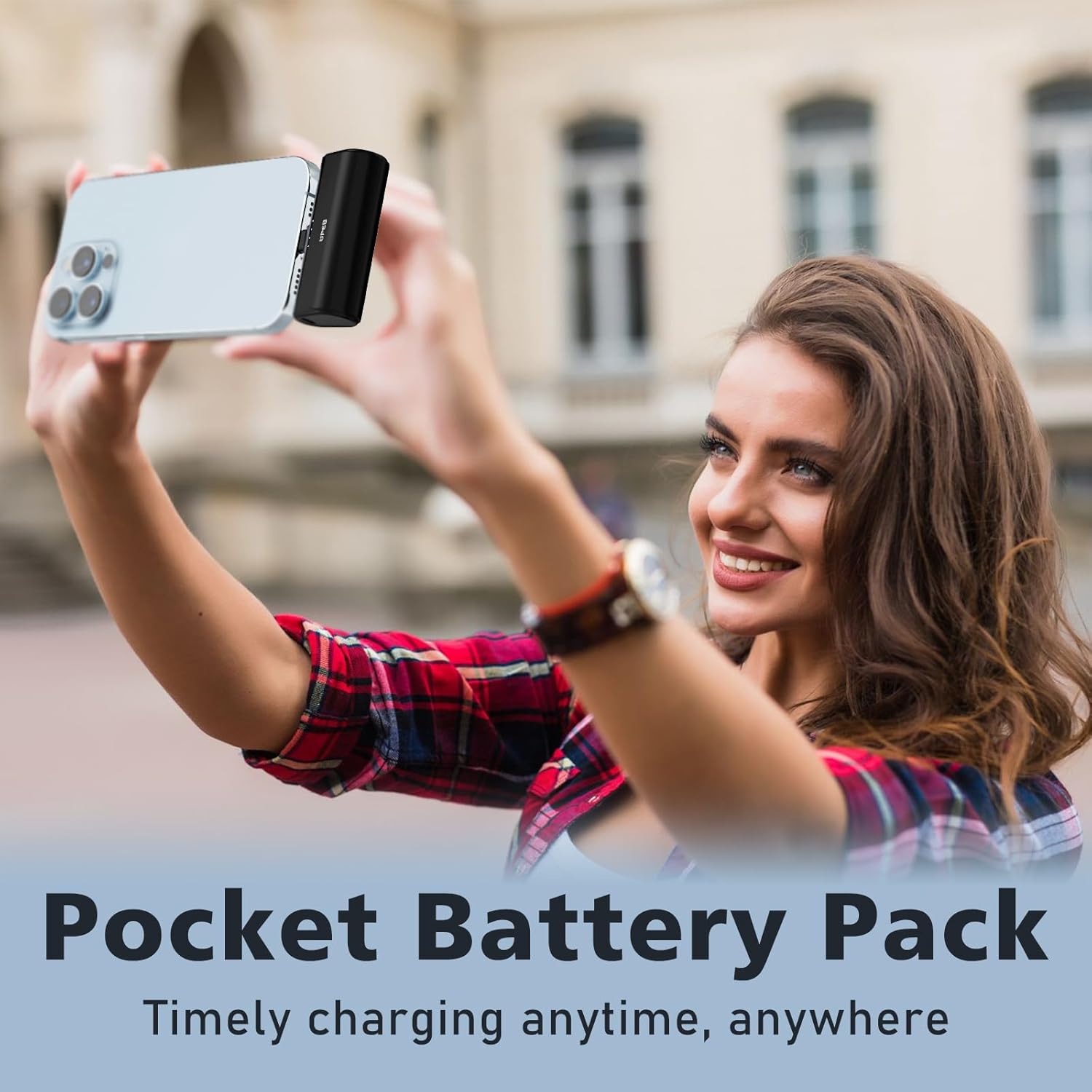 2 Packs Portable Phone Charger for iPhone 5000mAh with Built in Cable, MFi Certified Mini Power Bank Cordless External Battery Pack Charger for iPhone Series 14/13/12/11/XR/X/SE/8/7/6 Pro Max - Image 7