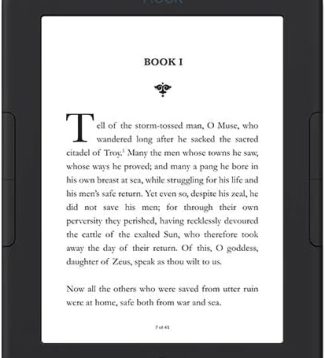 Barnes & Noble NOOK GlowLight 4 Plus eReader 7.8"" 32GB BNRV1300 Waterproof (Renewed), Black